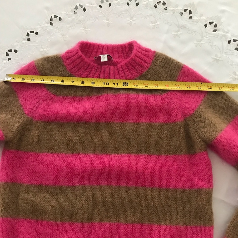 NWOT COS  Knitted   Mohair Wool Sweater SZ XS - Picture 4 of 13